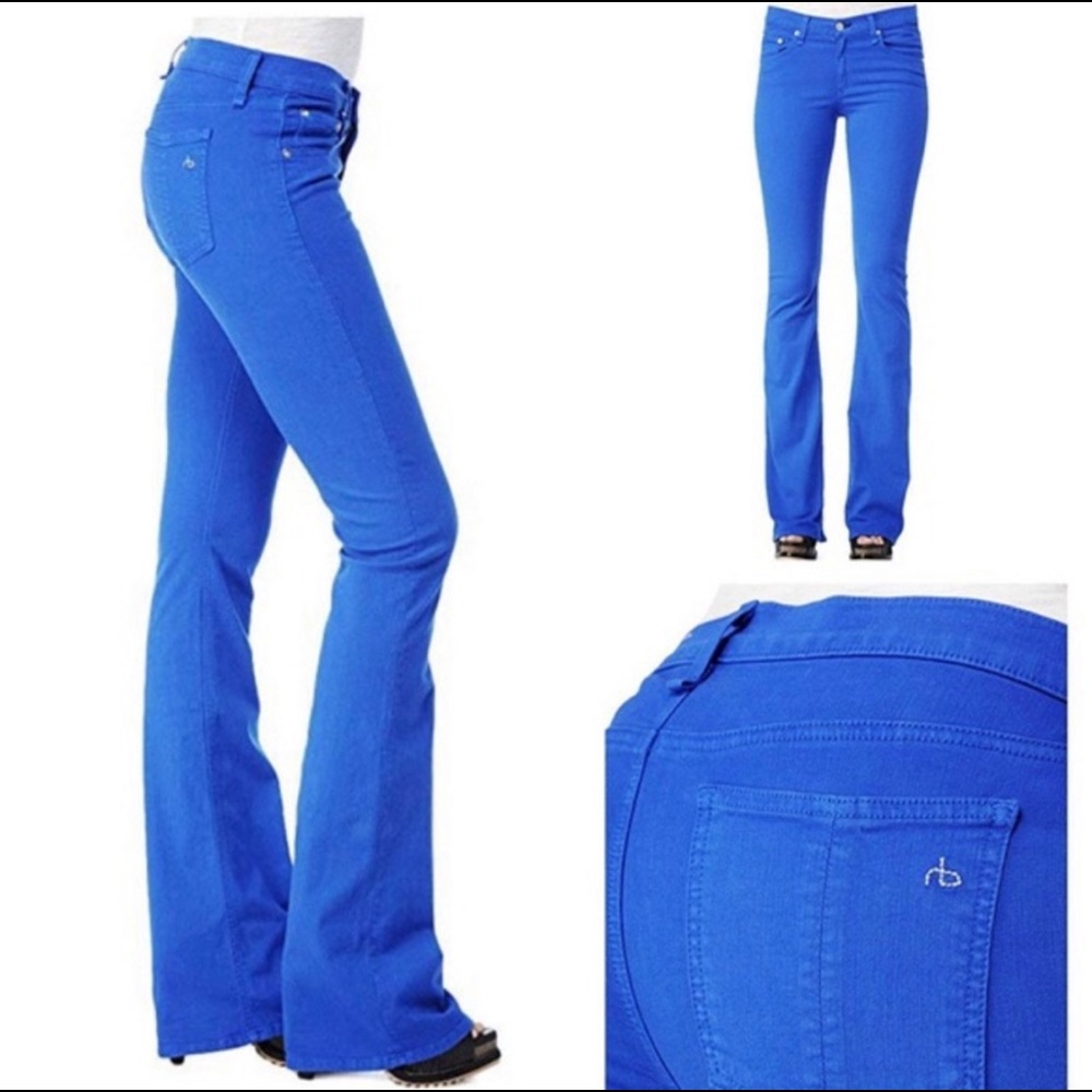 Rag and Bone elephant bell Jean